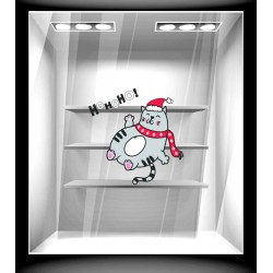 Αυτοκόλλητο βιτρίνας - X-Mas 2